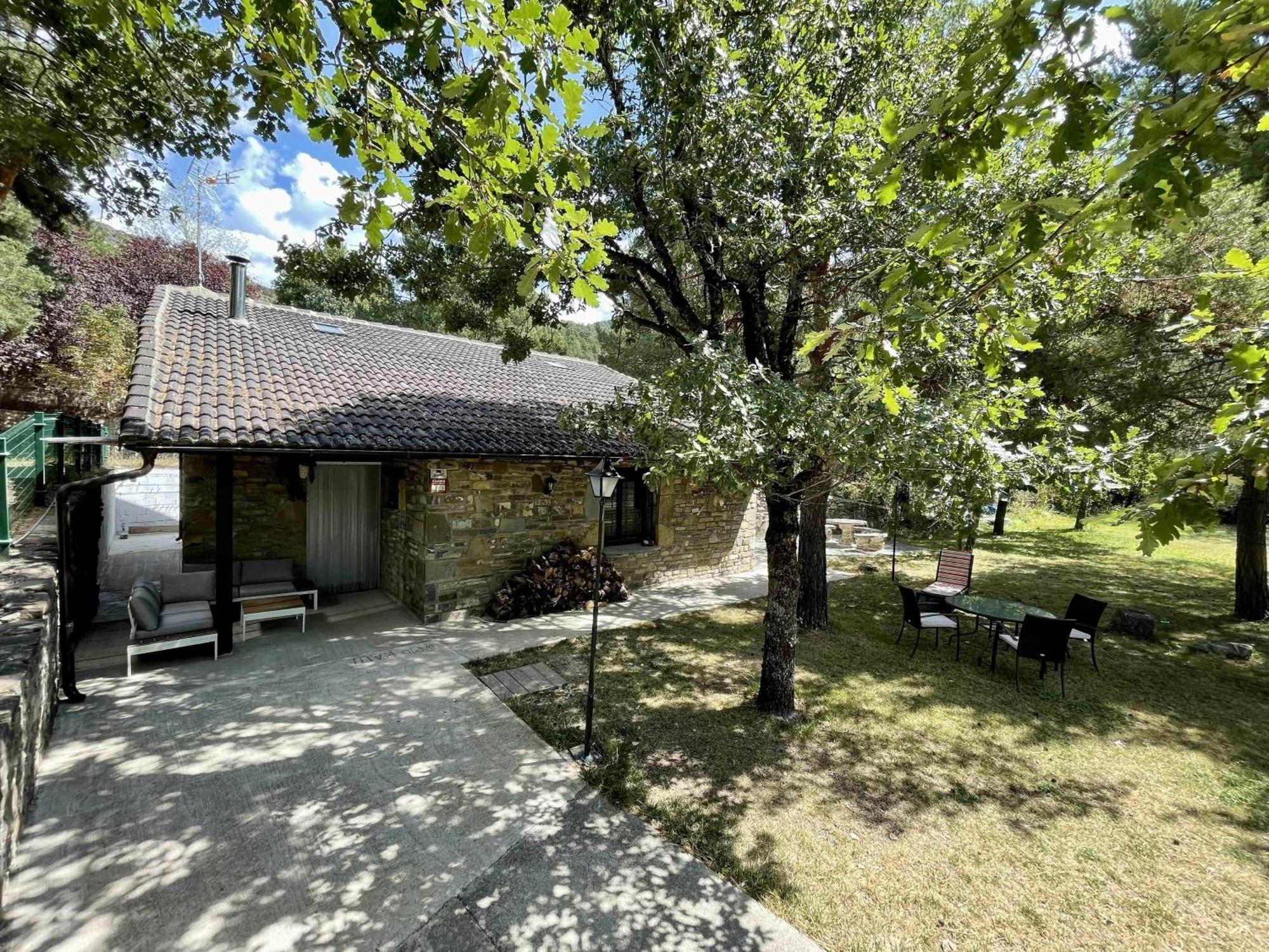 Chalet Del Roble Villa Biescas  Bagian luar foto