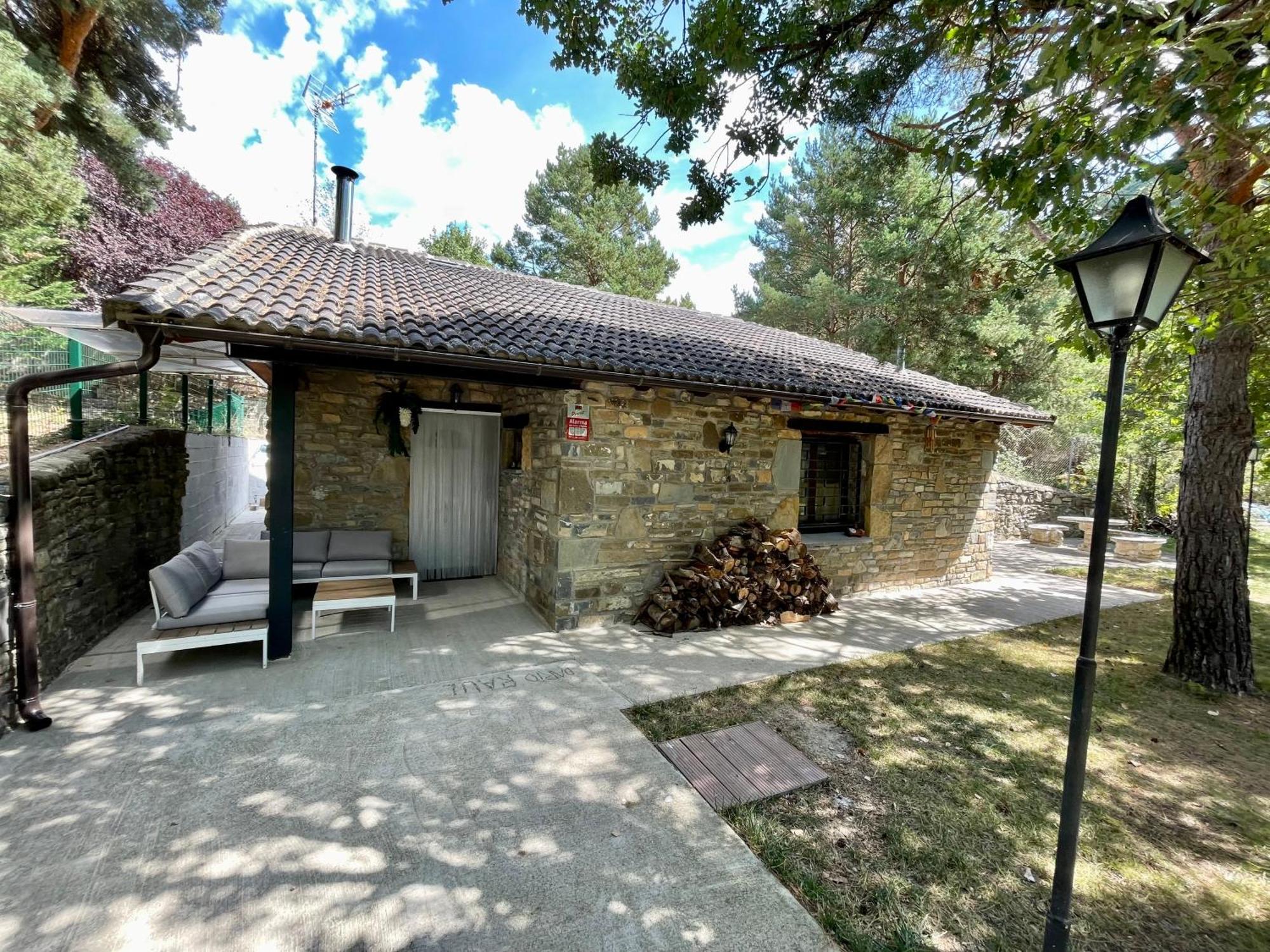 Chalet Del Roble Villa Biescas  Bagian luar foto